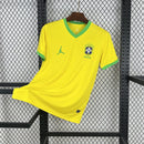 CAMISA DA SELEÇÃO DO BRASIL 25/26 AMARELO