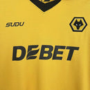CAMISA DO WOLVES 25/26 AMARELO