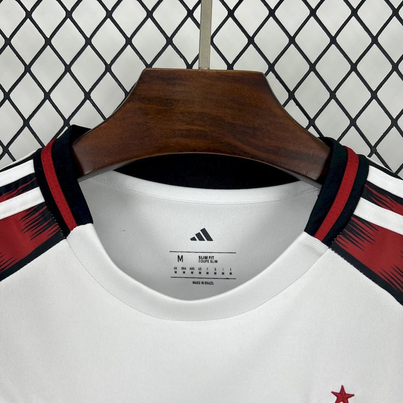 CAMISA FEMININA DO FLAMENGO 25/26 BRANCO