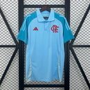 CAMISA DO FLAMENGO 25/26 AZUL CLARO POLO