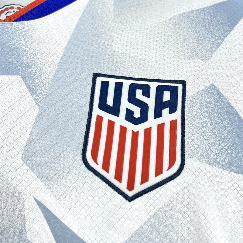 CAMISA DA SELEÇÃO DO USA 25/26 BRANCO
