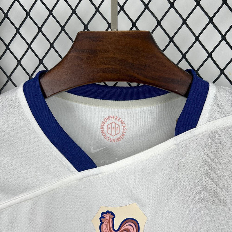 CAMISA DA SELEÇÃO DA FRANÇA 25/26 BRANCO