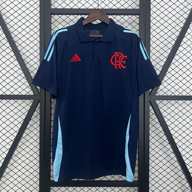 CAMISA DO FLAMENGO 25/26 AZUL ESCURO POLO