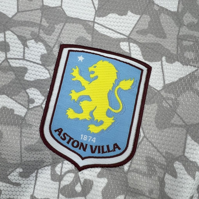CAMISA DO ASTON VILLA 25/26 BRANCO