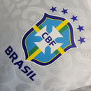 CAMISA VERSÃO PLAYER DA SELEÇÃO DO BRASIL 22/23 BRANCO