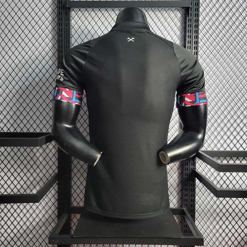 CAMISA VERSÃO PLAYER DO WEST HAM 22/23 BLACK