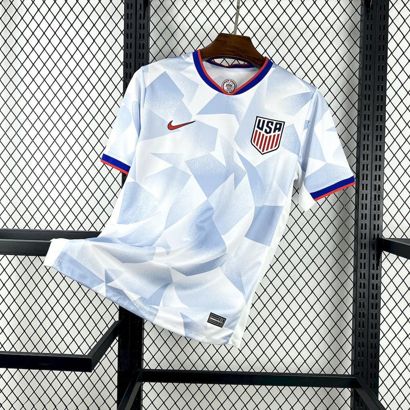 CAMISA DA SELEÇÃO DO USA 25/26 BRANCO