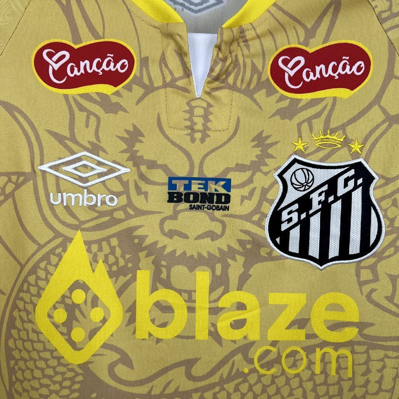 CAMISA DO SANTOS 25/26 AMARELO
